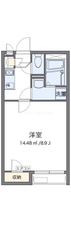 クレイノさんふらわー入谷の物件間取画像